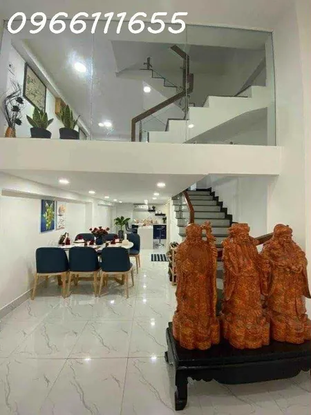 BÁN NHÀ  MẶT TIỀN KINH DOANH  THÍCH QUẢNG ĐỨC -P.4 - GIÁP QUẬN 3 - 5 TẦNG 6PN -61M2 NỞ HẬU- ĐẸP MỚI TOANH VỀ Ở NGAY.MT 206