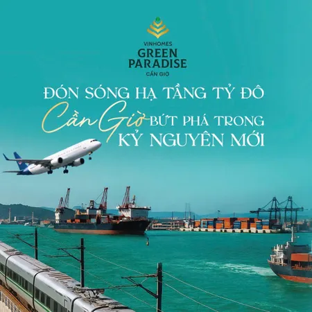 BÁN DỰ ÁN VINHOMES PARADISE CẦN GIỜ-ĐẶT CỌC ĐỂ CHỌN VỊ TRÍ ĐẸP NHẤT DỰ ÁN