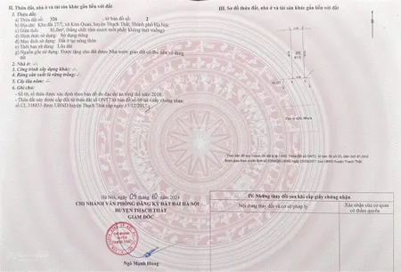 Cơ hội vàng bán đất thổ cư 81m² tại kim quan, thạch thất mặt đường tỉnh l