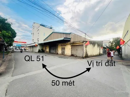 Chính chủ bán 2 lô đất thổ cư long bình tân, đường 6m, sát ql51, sổ riêng giá cực tốt