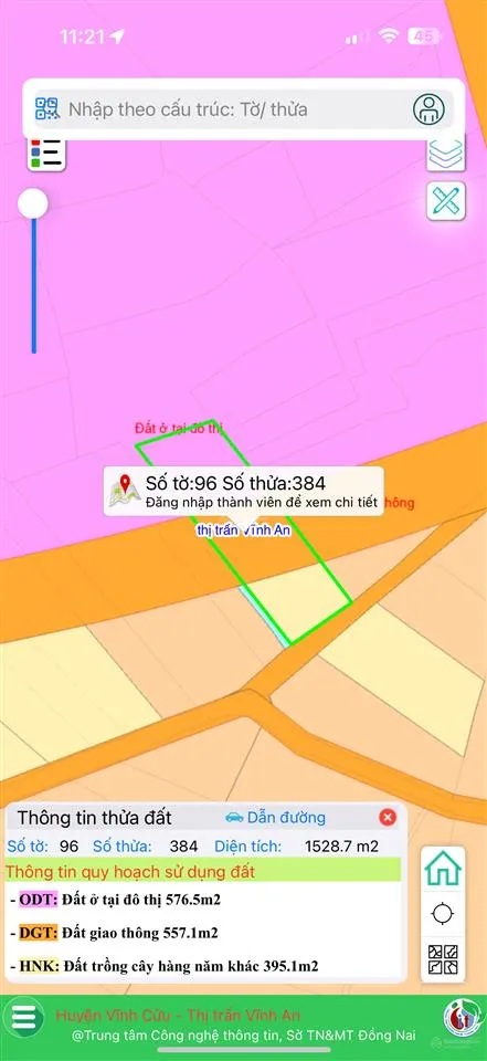 Bán đất thị trấn vĩnh an, cách dt762 chỉ 600m, đoàn thị điểm chỉ 400m