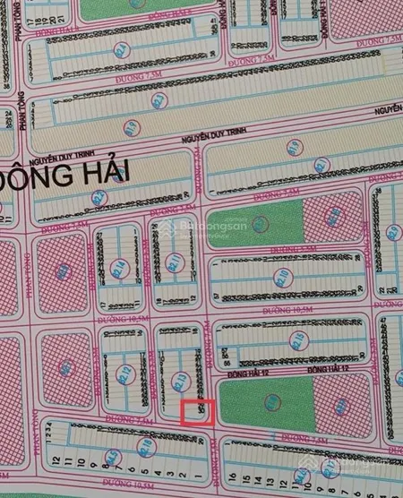 Bán gấp lô góc 2 mặt tiền tđc đông hải view công viên giá chỉ 9.9 tỷ