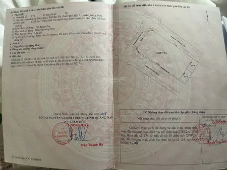 Chính chủ bán mảnh đất vàng 3 mặt tiền đắc địa tại tp hội an , mặt tiền khủng, mặt hồ , sổ lâu dài