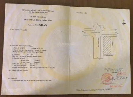 Góc 2 mặt tiền đường 7m5 lương nhữ học và huy cận. s= 332m2 giá 35 tỷ