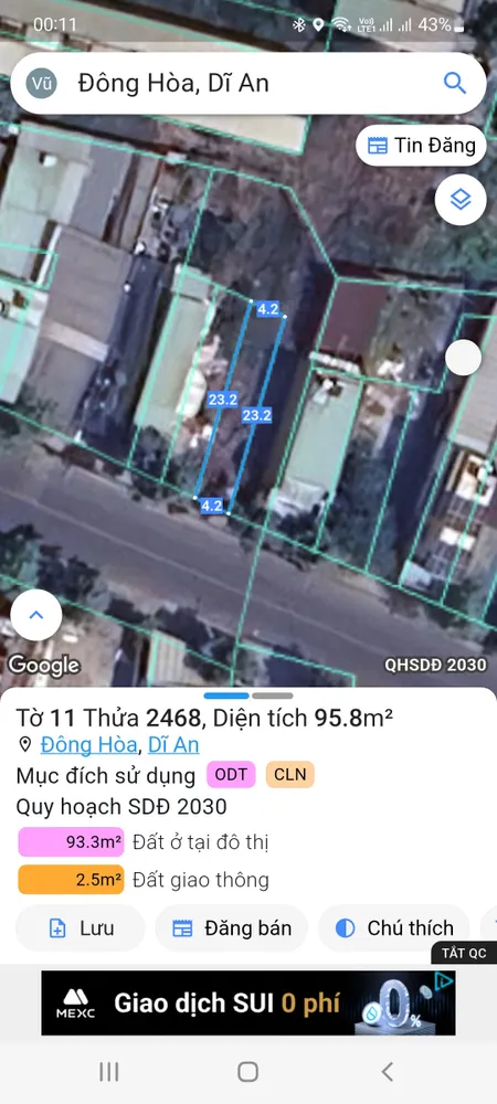 Nhà Đất Đông Hòa Dĩ An Bình Dương