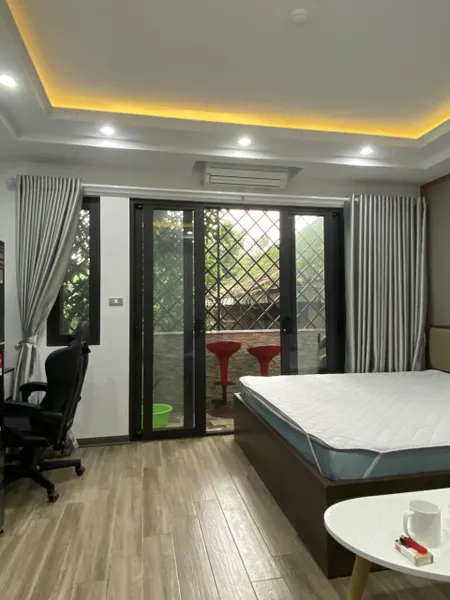 Cho thuê căn hộ dịch vụ Apartment tại Trích Sài, Tây Hồ – VIEW HỒ, FULL NỘI THẤT. Chỉ 6.5tr