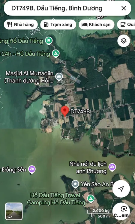 BÁN GẤP LÔ 10m MẶT TIỀN DT749B