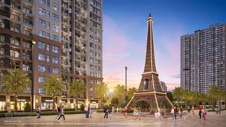 Cực phẩm view bể bơi tháp eiffel | phân khu paris ocean park!