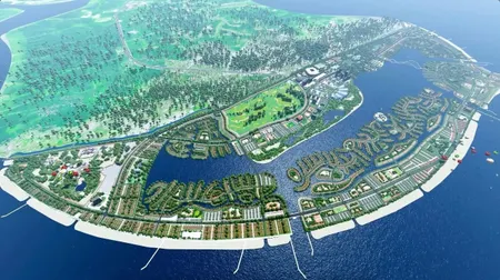 Vinhomes Green Paradise, trục đường trung tâm Dt 100m giá 16.X tỷ