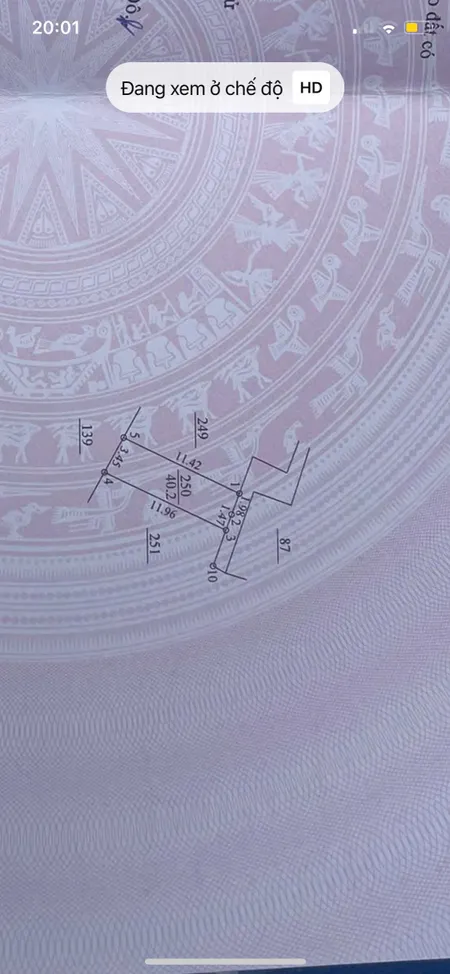 🔥Chính chủ hạ giá bán gấp lô đất 40,2m và 40,4m Khu 1 Thị Trấn Trôi. Giá  3tỷ5 có Tl