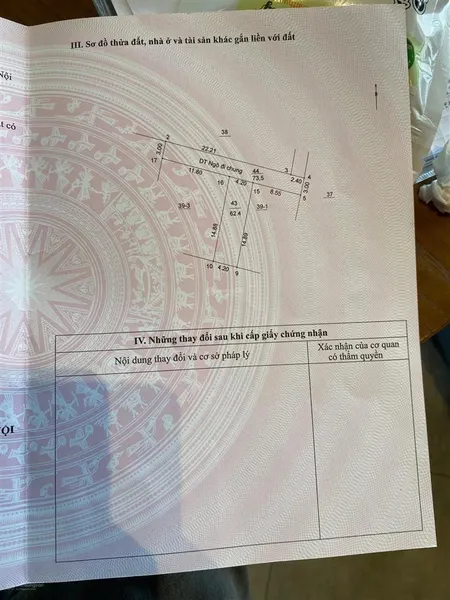 Bán đất tại phú mỹ, biên giang, hà đông, hà nội, 3,33,35 tỷ, 62,4 m2, mặt tiền 4,2m, pháp lý đầy đủ