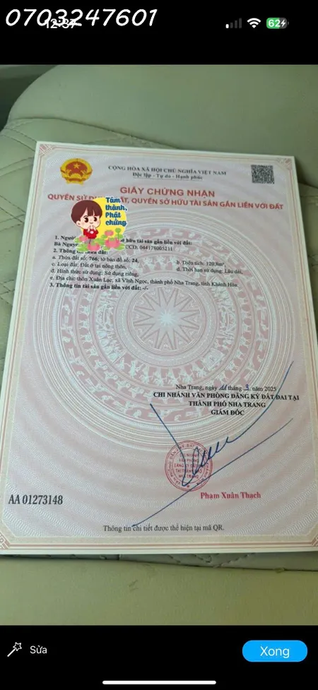 BÁN NHÀ ĐẸP “HIẾM CÓ” TẠI VĨNH NGỌC – NHA TRANG