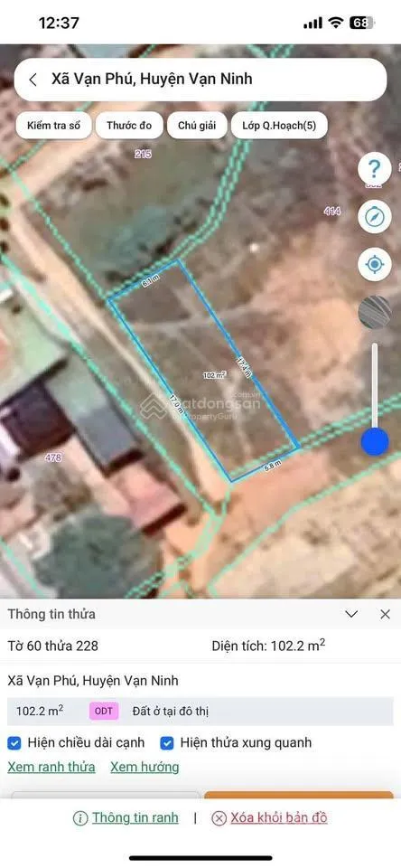 Chính chủ bán lô góc đối diện tđc võng trắc tre hướng biển rất đẹp lại rẻ