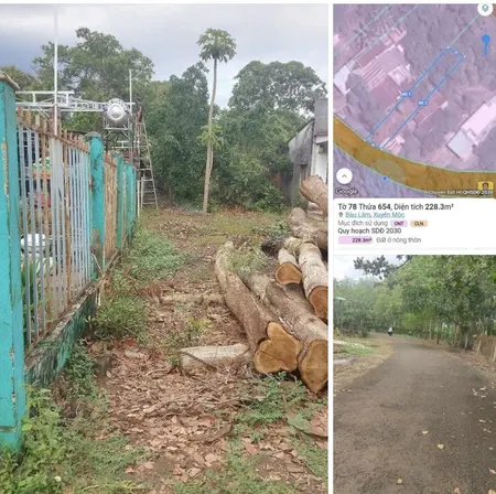 Bán đất 233.9m² ngang 6m giá 650 triệu Xã Bàu Lâm