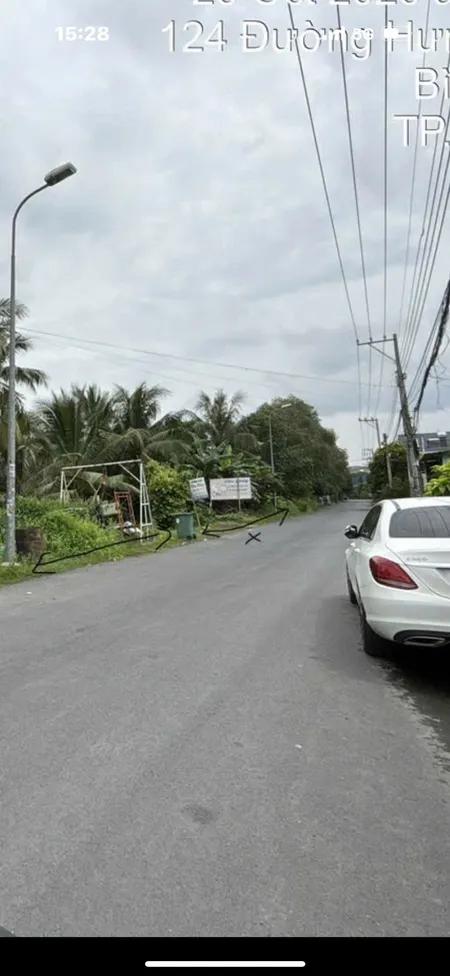 Lô đất mặt tiền kinh doanh sát sông Búng, Thuận An, đường xe tải thông thoáng