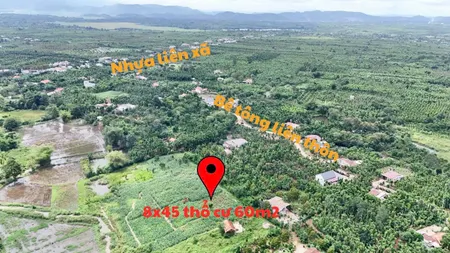 Bán đất 359.4m² giá 289 triệu Xã Dray Bhăng