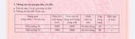 Bán nhà xưởng đang cho thuê 430tr/m2 tại long nguyên bàu bàng