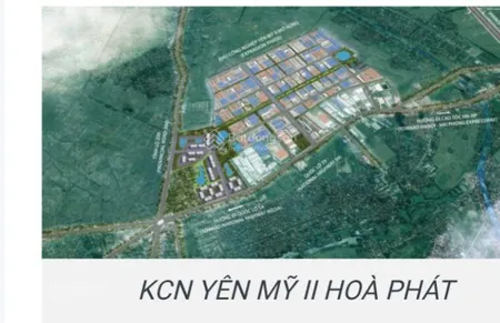 Chủ đầu tư khu công nghiệp yên mỹ ll, 6000 m2, 8000m2, 1ha, 2ha, 10 ha. hoà phát ip