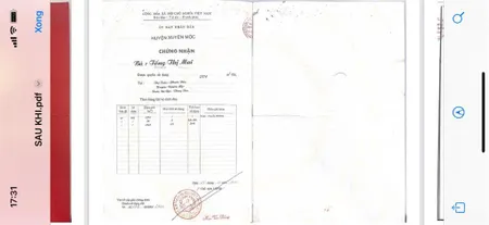 Bán nhà nhà mặt tiền hùng vương 1100m2 trung tâm xã hồ tràm chính chủ