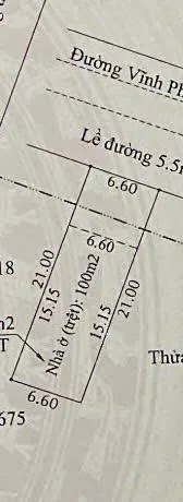 Nhà kho mặt tiền đường vĩnh phú 42, vĩnh phú, thuận an giá 6 tỷ 138 m2