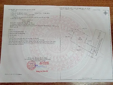 LÔ ĐẤT PHƯỜNG CAM LY CHỈ 6 trđ/m2