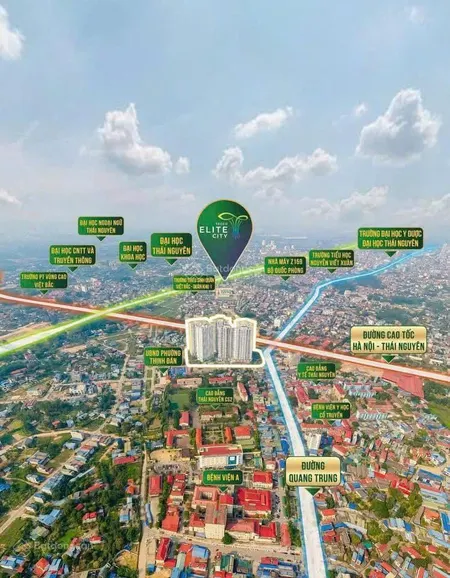 Mở bán đợt 1 tòa a1 chung cư tecco elite thái nguyên giá tốt, tiềm năng cho thuê cao từ 810tr