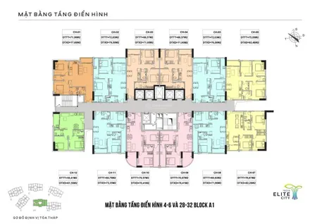 Chính thức nhận booking đặt chỗ tòa a1 tòa tháp trung tâm tecco elite city thái nguyên