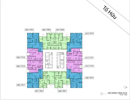 Cần bán 02 căn chung cư mặt đường tố hữu hà đông giá 36tr/m2 cuối năm nhận bàn giao nhà