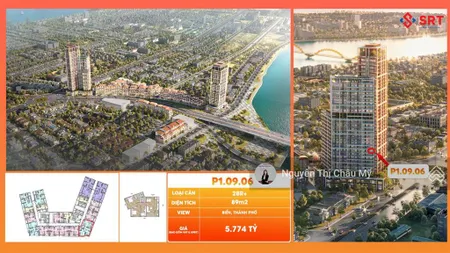 Căn hộ 2pn + diện tích lớn view biển thanh toán vay bàn giao 8/2025 châu mỹ