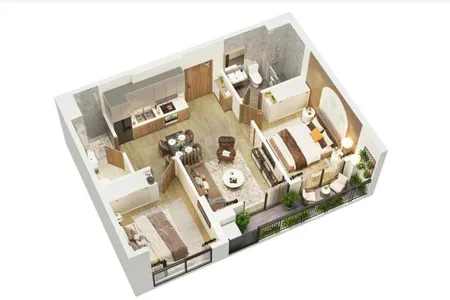 Căn hộ 2 phòng ngủ ban công đông nam chung cư vinhomes thanh hóa