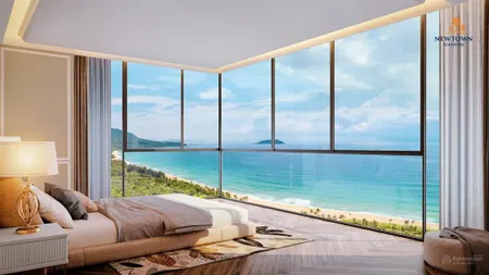 Bán căn hộ 2pn 81 m2 giá 4,6 tỷ mặt biển, kề sân golf dự án newtown diamond đà nẵng