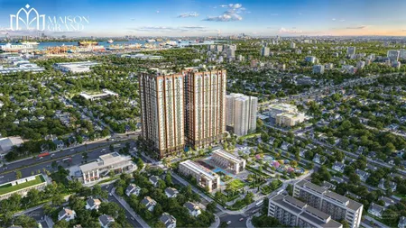 Bán căn hộ 2pn maison grand phú mỹ, giá 2,350tỷ, 58,3m2, thanh toán 50% nhận nhà 0983 076 ***