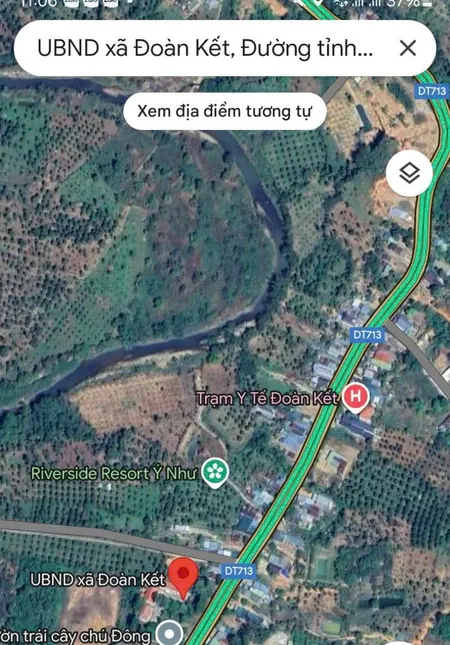 Bán đất 13000m² ngang 8.7m giá 8.6 tỷ Xã Đạ Huoai 3