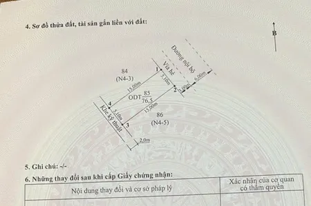 [trung tâm Hưng Đạo] Lô đất 76,5m² ngang 5,1m giá 3.7 tỷ Phường Hưng Đạo, gần vành đai 2