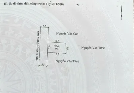 Bán lô đất 90m² ngang 7m gần đường Cầu Rào 3 lối với Vinhomes Golden City giá 1.6 tỷ