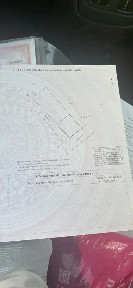 Bán đất 222,6m² ngang 8,32m giá 4 tỷ Phường Nam Nha Trang