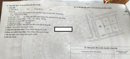 📌📌📌LÀM VIỆC TRỰC TIẾP GIÁ TỐT !!  Bán đất 3 mặt tiền nhà vườn Hòa Ninh