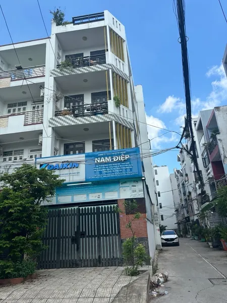 Nhà 5 Tầng - Đường 10m - DT: 4,9x11,2= 55m² , giá 9.8 tỷ Phường An Hội Tây