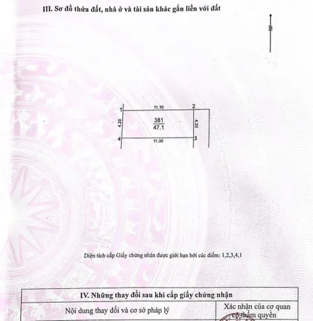 Bán đất 47.1m² ngang 4.2m giá 5.28 tỷ Xã Đông Anh