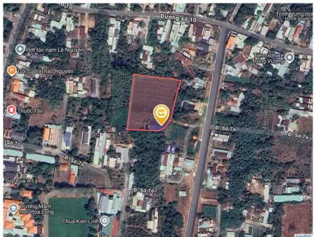 Bán đất 5109.5m² giá 37 tỷ Phường Tam Long