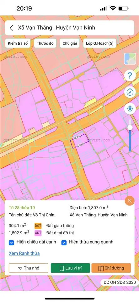 Cần bán đất phân khu 8 xã vạn thắng, vạn ninh