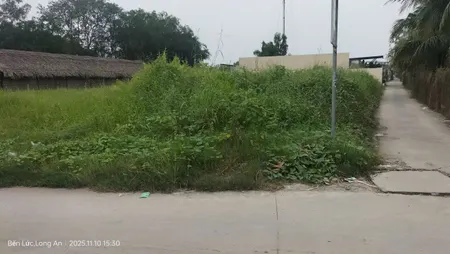 Bán lô góc 2MT full thổ 840m2 (23x34) đường ấp 3 Mỹ Yên, Bến Lức, Long An, giá đầu tư