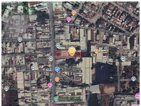 Bán đất 1518.3m² giá 55 tỷ Phường Dĩ An