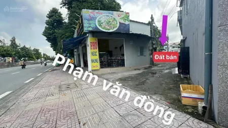 Đất hẻm xe tải. sát mặt tiền phạm văn đồng. linh tây. thích hợp xây villa mini. căn hộ dịch vụ.