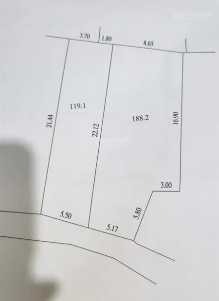 Bán đất thổ cư tại thôn phú diễn, xã hữu hòa, thanh trì, hà nội, 9.8 tỷ, 119m2