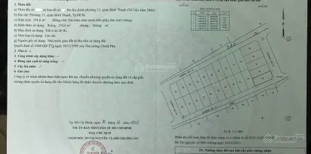 Bán đất biệt thự tại khu dân cư bình lợi, giá tốt nhất chỉ 24,2 tỷ vnd, diện tích 255m2