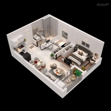 Bán căn hộ 1pn maison grand phú mỹ hcm giá chỉ 1 tỷ 636 triệu. thành dic 0777 066 ***