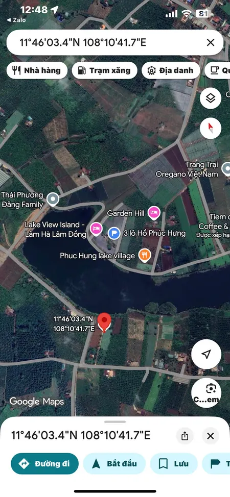 Bán đất 354m² giá 750 triệu Xã Phúc Thọ Lâm Hà