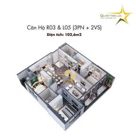 Sở hữu ngay căn góc 102.6m2 chỉ từ 996 triệu đồng, giá fo chủ đầu tư giá rẻ bất ngờ