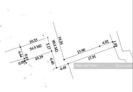 Chính chủ cần bán 54m2 đất thổ cư tại chùa võ dương nội, giá 6.75tỷ, ngõ trước nhà 4m, 0865 137 ***